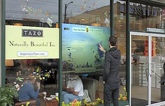 Starbucks Touchscreen Storefronts