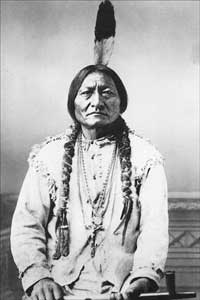 Hunkpapa Sioux Chief Sitting Bull in 1885